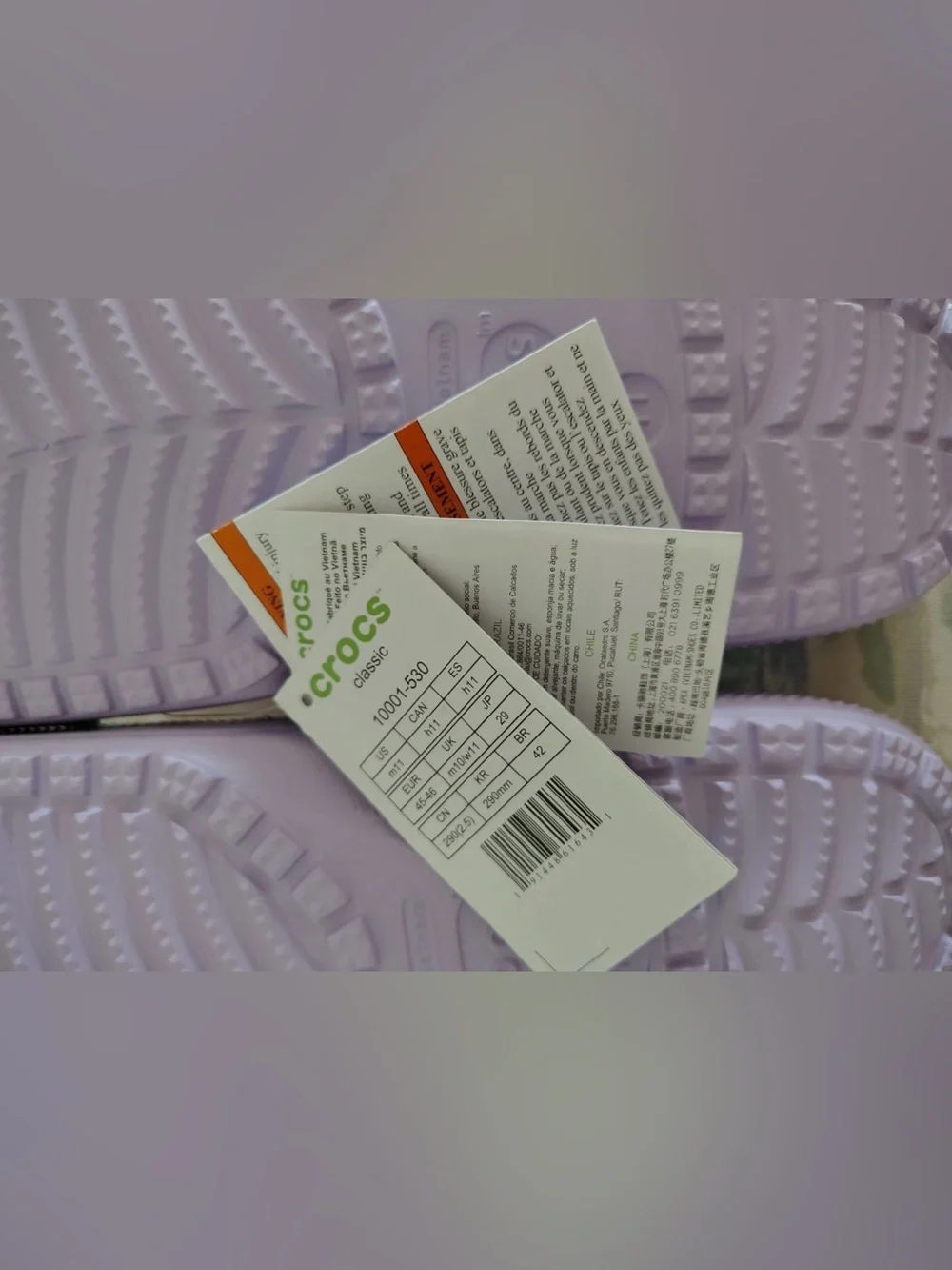 CROCS new tag
